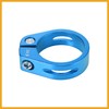 Partuto 34.9mm Aluminium Alloy Bicycle Seat Post Clamp Seat Post