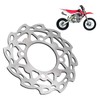 185mm Rear Brake Disc Rotor Steel Alloy High Strength for