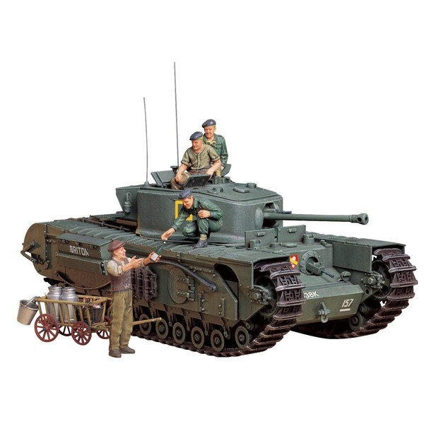 TAMIYA America, Inc 1/35 British Churchill MKVII Tank, TAM35210