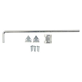 National Hardware N177-196 835 Cane Bolt in Zinc, 1/2" x 18"