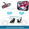 Baby Car Mirror Most Stable Backseat Mirror with Premium Matte