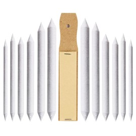 Scrubbing Brushes, Set of 12, Paper File, 1 Drawing Tool, Sappitz, Pencil Drawing, Charcoal, Container Painting, Pastel Painting, Drawing, Illustration, Sketching, #1 #2 #3 #4 #5 #6, 2 each