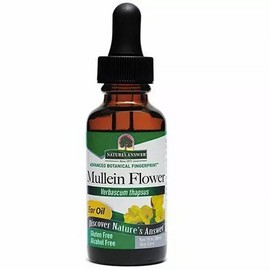 Mullein Flower Oil  Extract 1 FL Oz By Nature's Answer