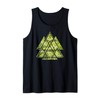 Summer Forest Trees Geometric Triangles | Tree Surgeon Gift Tank