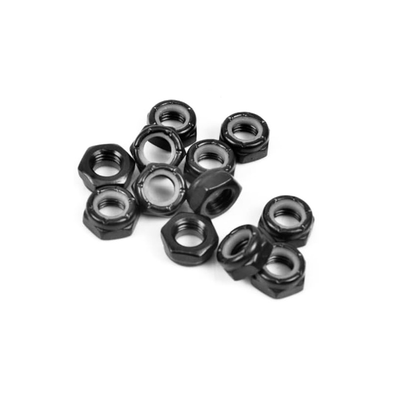 CRYPTRIDER Skateboard Hardware Set, 5/16-24 UNF Locknuts with Washers, 4-Piece