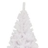 .White Xmas Tree Artificial Snowy Scene Decor Holiday Xmas Tree