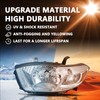 Aosky Halogen Type Headlight Assembly Set Replacement for 2008-2010 Toyota