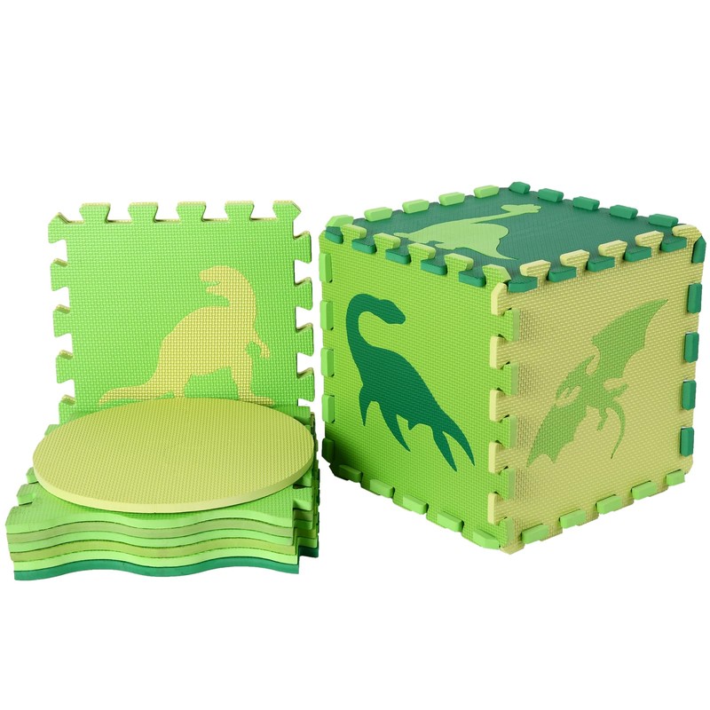 Tamiplay Foam Play Mat for Kids，25Pcs Square Interlocking Puzzle Floor