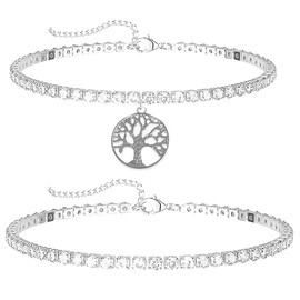 XPEX Women Bracelet Adjustable Bracelet Women Bracelet Tree of Life Jewelry for Women Girls