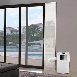 HOOMEE Adjustable Sliding Window Seal with Tube for Portable Air Conditioner (14x91")-New 35 * 232cm -US