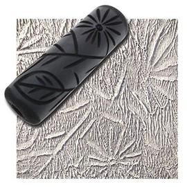 Drywall Texture Pattern Roller for Decorative Paint Texturing (Foliage Pattern)