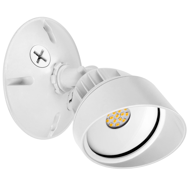 Maxxima LED Outdoor Flood Wall Light, Exterior Security Light w/Adjustable