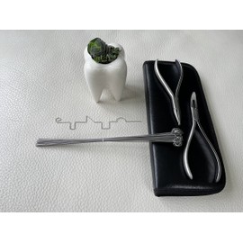 MedAT-Z 2025 Pliers - Updated Set of Cove Pliers and Vineyard Tongs for Undertest Wire Bending in MedAT, with Practical Case for Storage