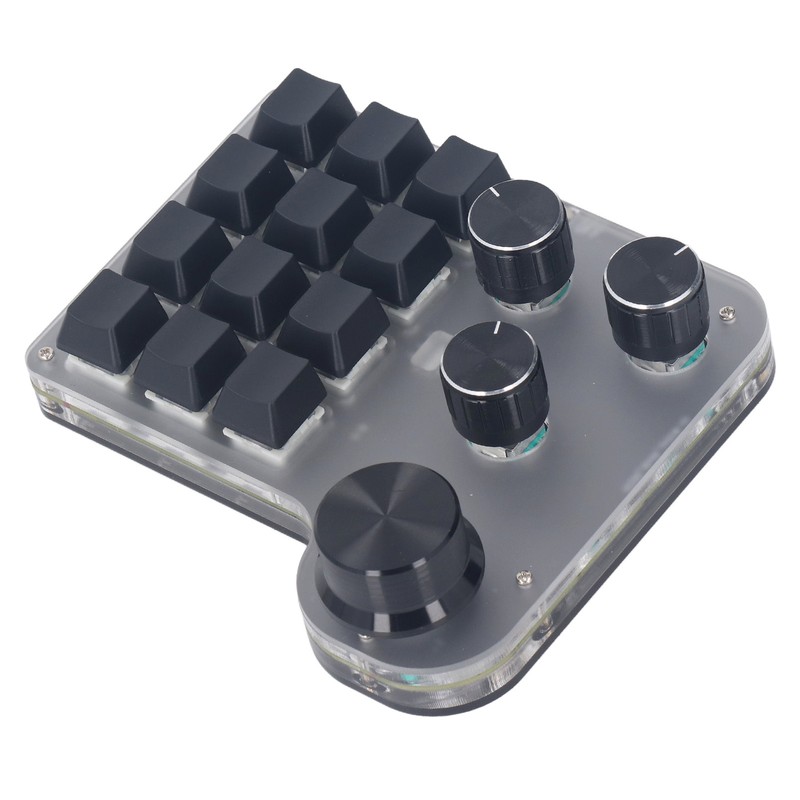 USB Mini Macro Mechanical Gaming Keyboard Programmable USB C BT