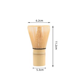 Angelkiss Premium Matcha Green Tea Set Natural Bamboo Whisk Chasen Preparation Brush Tool for Tea Drinking Ceremony (Chang Sui 64 Sui)