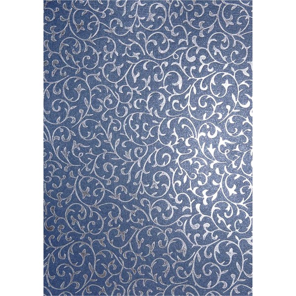 Netuno 5 Sheets of Mother of Pearl Dark Blue Decorative