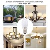 10Pcs E14 Light Bulb Stainless Steel 1.5W 220V LED Bulb