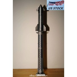 CYBERXTOYS 1:200 SpaceX Starship Super Heavy Propulsion Rocket Model DIY Set NASA