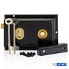 XFORT® Traditional 6" x 4" Rimlock, Surface Mounted Rim Sashlock