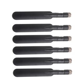 6Pcs Flat Paddle WiFi Antenna 3CMJT RP‑SMA Male Connector High Gain 2.4G 5.8G 700‑2700Mhz