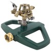 Melnor Impact Lawn Sprinkler, Metal Head & Metal Sled, Adjustable