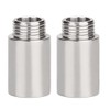Fitvell Stainless Steel Pipe Fitting Shower Arm Extension 50mm Length