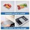 BTH Collapsible Trifold Dish Drying Mat for Kitchen Counter -