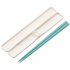 Skater ABC3AG-A Hai Maizoo Chopsticks & Chopsticks Case Set, 7.1 inches (18 cm), Antibacterial