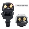 Xukey Universal Dual Holes Adjustable Windshield Washer Nozzle Wiper Water