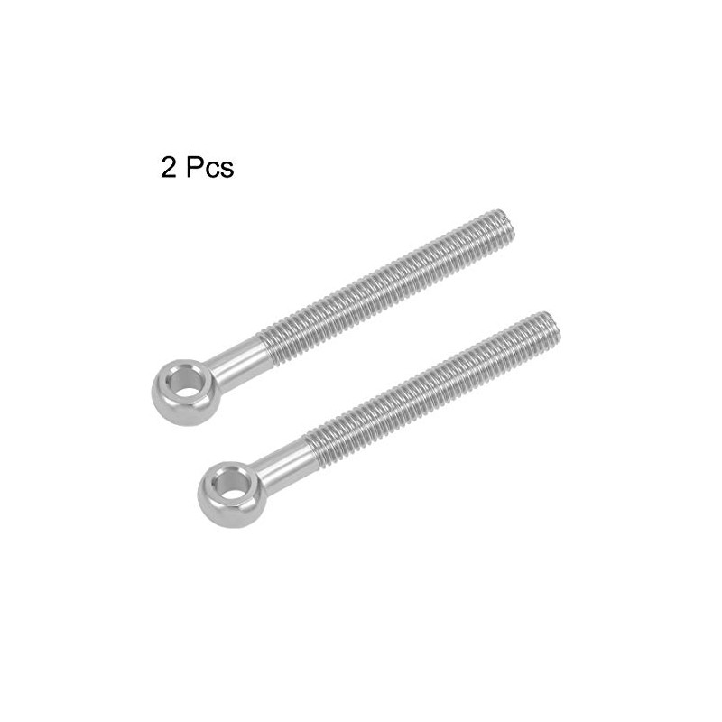 sourcing map M8 x 70 mm 304 Stainless Steel Eye