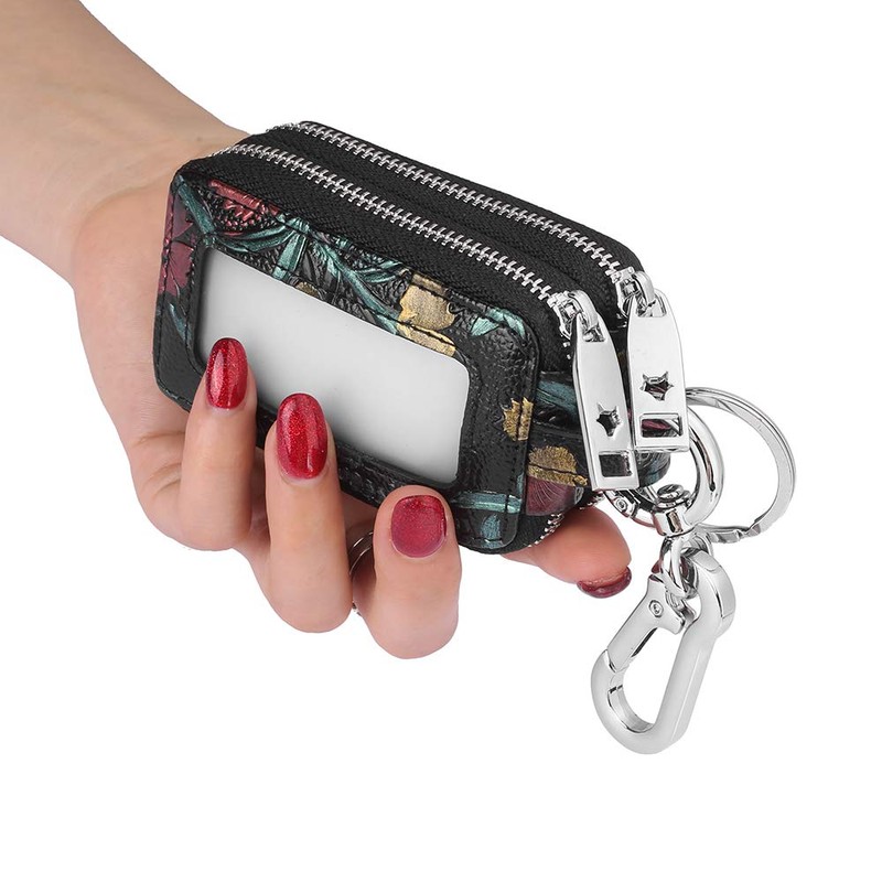 Aileder Key Case Genuine Leather Car Keychain Key Bag Hand