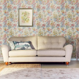 Laura Ashley Megan Ochre Yellow Wallpaper
