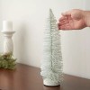 Factory Direct Craft 15" Frosted Glittered Bottle Brush Sisal Decorative