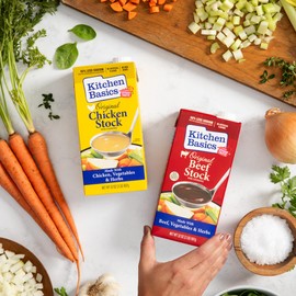 Kitchen Basics Original Chicken Stock, 32 oz (Pack of 12) | No Artificial Flavors, Gluten Free, No MSG added |