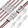 Linkstyle DTP 2 Pin Connectors Kit with 12 AWG Cable,