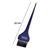 variable Kit 4 Piezas Peines De Plastico Colores + Brocha