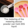 Measuring Spoon, Dosing Spoon 5 g, Transparent with Scale 2