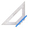 Woodworking Triangle Ruler Carpenter Square 140mm Dual Scale Measuring Scribing
