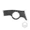 Car Engine Start Stop Real Carbon Fiber Accessories Decals Compatible