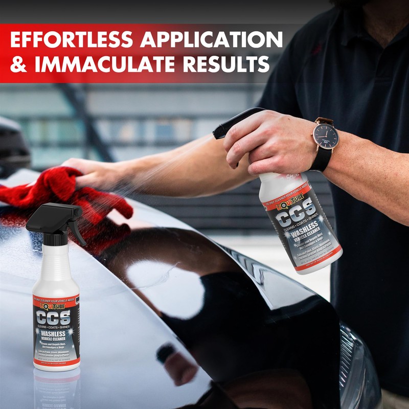 LiQuiTube CCS Multi Surface Cleaner - Bug Remover for Motorcycles,