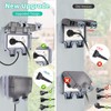 NVIYAM Outdoor Socket Surface-Mounted, IP66 Waterproof Socket with Switch Indicator