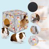 SUPERPAWS 2 Pack Guinea Pig Bed, Guinea Pig Hideout Washable