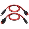 HCFeng 14AWG DC 5521Male/Female Power Plug to an-der-Son Cable 45A