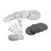 30Pcs Cutting Wheel Discs High Speed Steel Saw Blades with