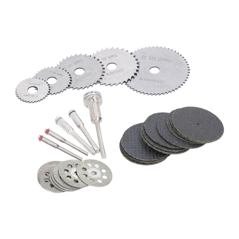 30Pcs Cutting Wheel Discs High Speed Steel Saw Blades with