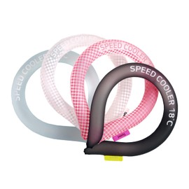 SpeedUSA Insta Speed Neck Cooler - Sports Neck Cooling Tube (Pink Dotted)