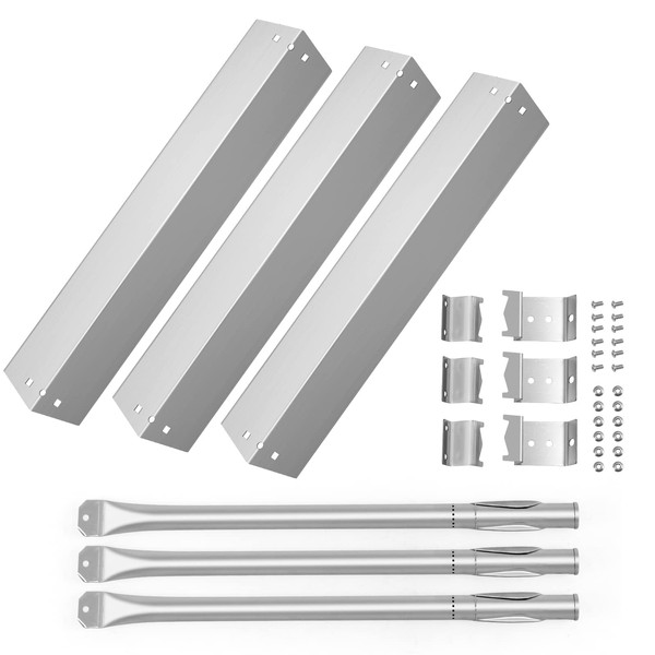 Boloda Grill Heat Plates Shields and Grill Burner Tube for