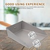 Tofficu Stainless Steel Dustpan with Wood Handle - Metal Dust