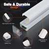 Litezone Hexagon Garage Lights : 3 Level Dimmable 168W Tube