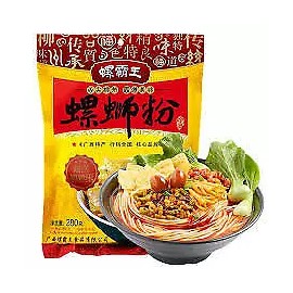 Luo Ba Wang Luo si fen Liuzhou River Snails Rice Noodle 螺霸王螺蛳粉 (280g)